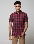 Walrus Studio Plaid Print Shirt