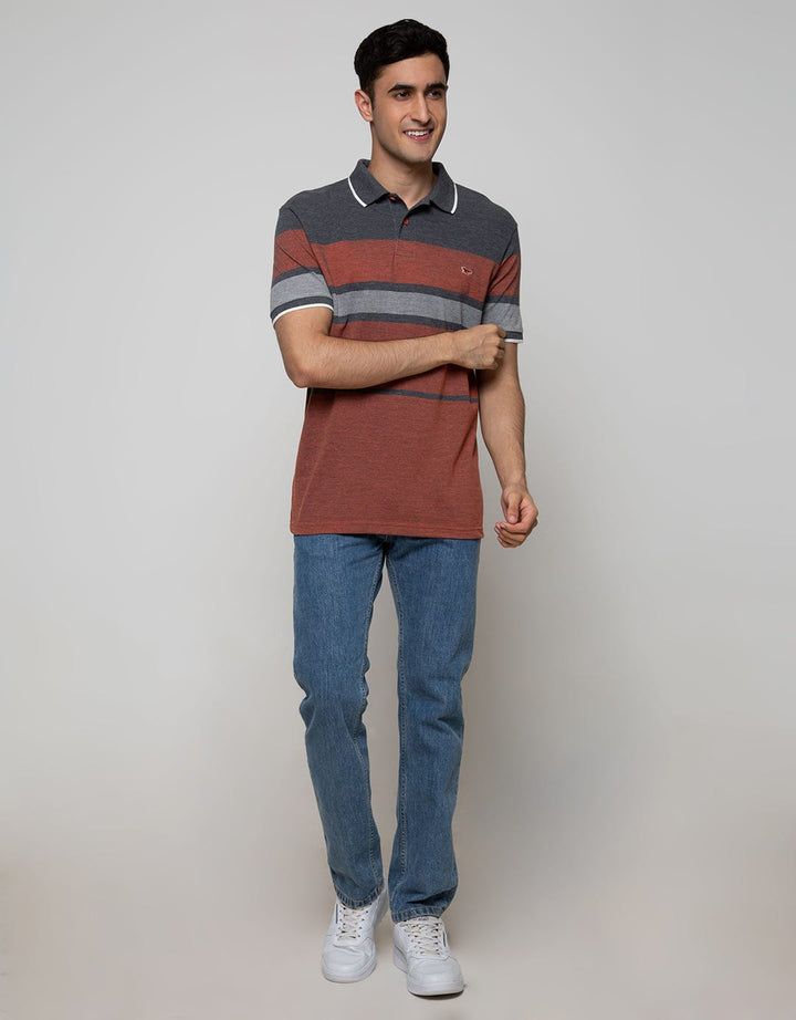 Walrus Striped Polo Shirt