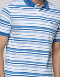 Walrus Men's Polo Shirt Contrast Stripe Pattern