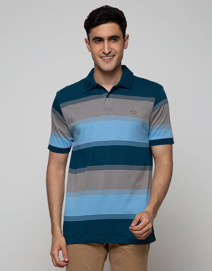 Walrus Men's Striped Polo Shirt