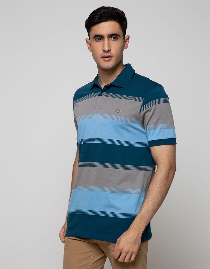 Walrus Men's Striped Polo Shirt