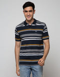 Walrus Men's Polo Shirt Striped Big Small
