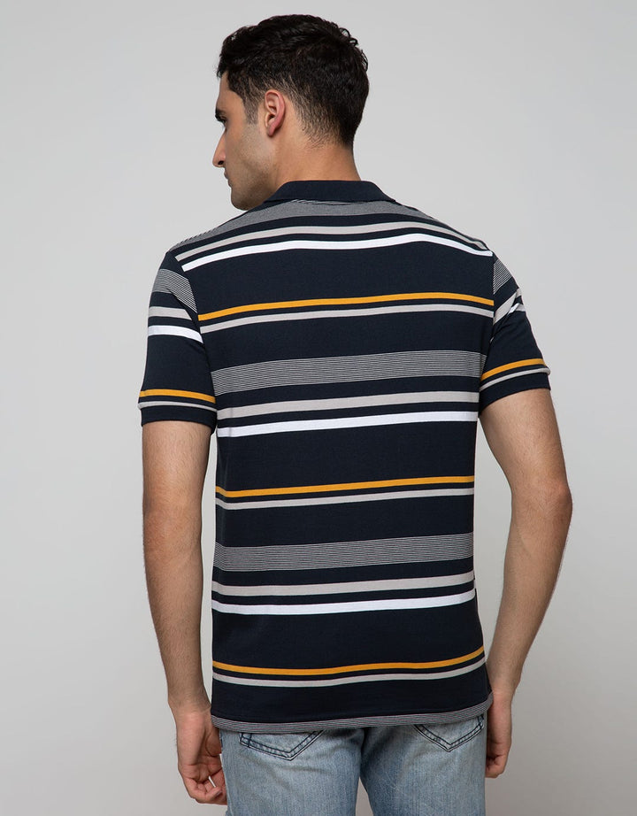 Walrus Men's Polo Shirt Striped Big Small