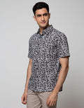 Walrus Studio Full Print Leaf Shirt
