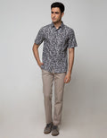 Walrus Studio Full Print Leaf Shirt