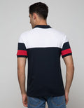 Walrus Men's Polo Shirt Elegant Striped Motif