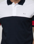 Walrus Men's Polo Shirt Elegant Striped Motif