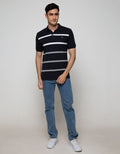 Walrus Men's Striped Polo Shirt
