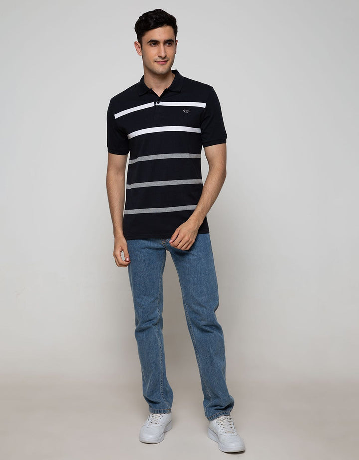 Walrus Men's Striped Polo Shirt