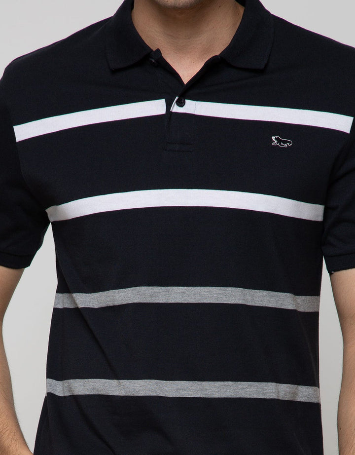 Walrus Men's Striped Polo Shirt