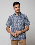 Walrus Studio Full Print Leaf Shirt