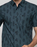 Walrus Shirt Studio Print Leaf