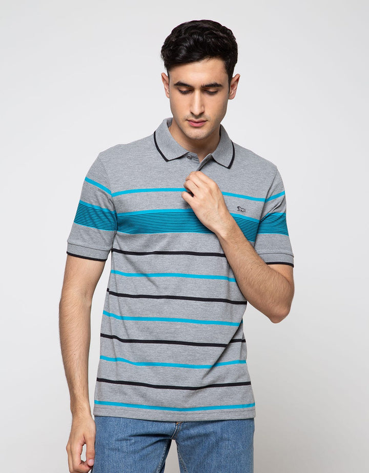 Walrus Men's Striped Polo Shirt