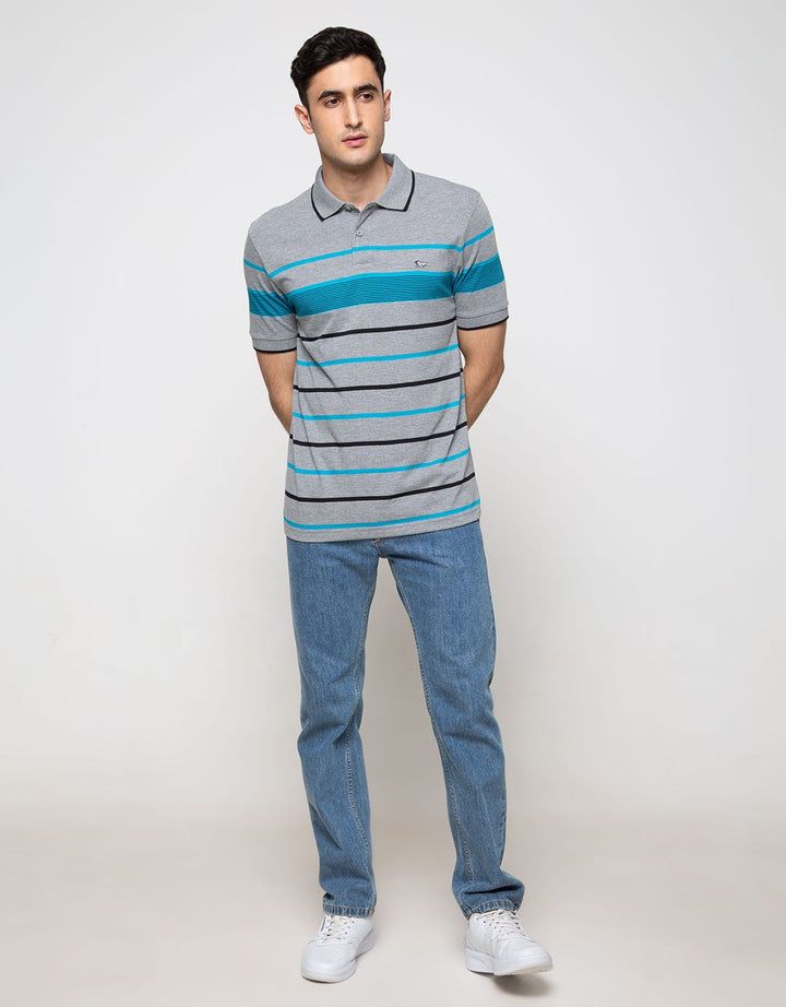Walrus Men's Striped Polo Shirt