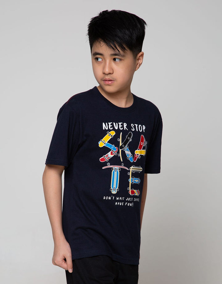 Aero Short Sleeve T-Shirt Print Regu Simpletee Skate