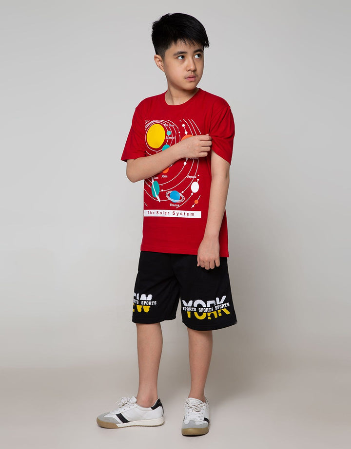 Aero Short Sleeve T-Shirt Print Regu Simpletee The Solar