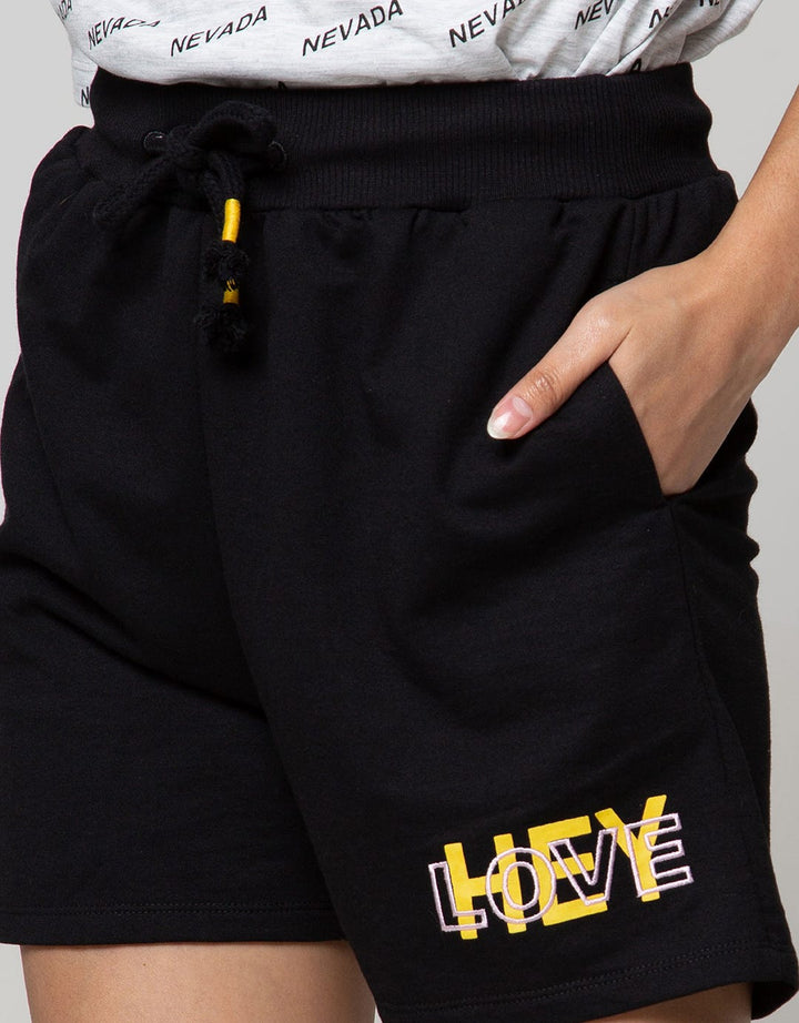 Nevada Short Pants Terry Solid Hey Love