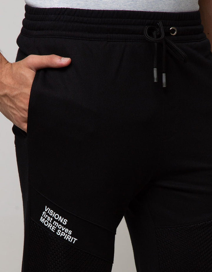 American Jeans Jogger Cut N Sewn Mesh In The Knee