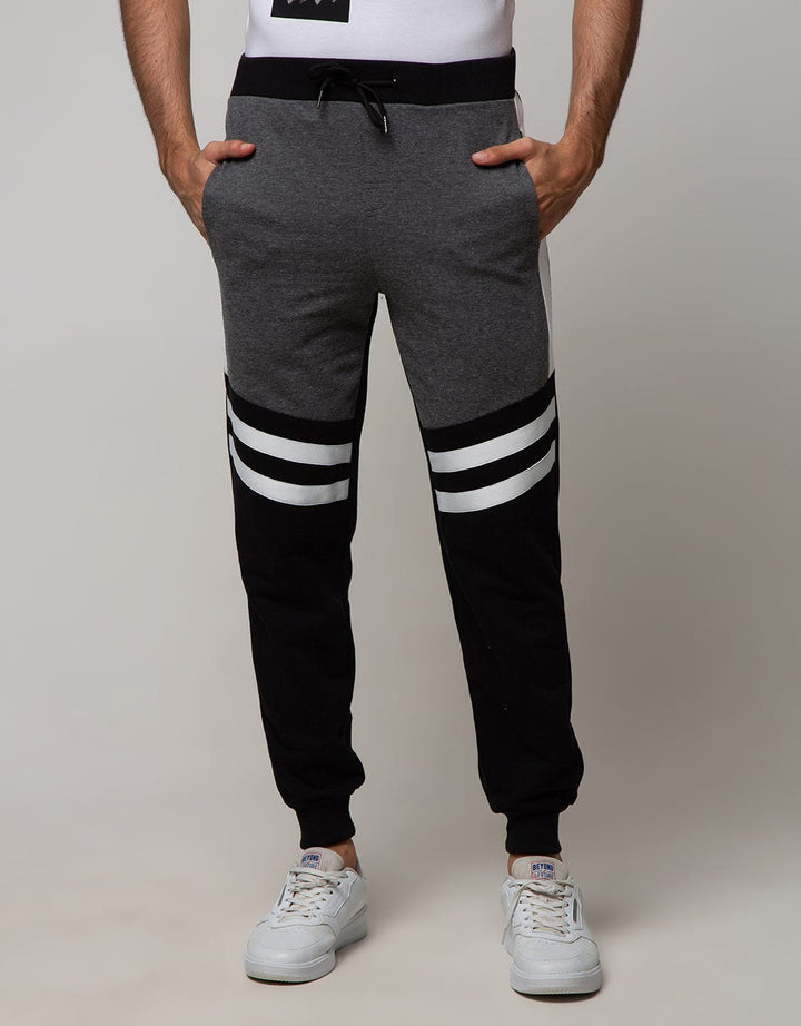 American Jeans Jogger With Knee N Tape Fashion