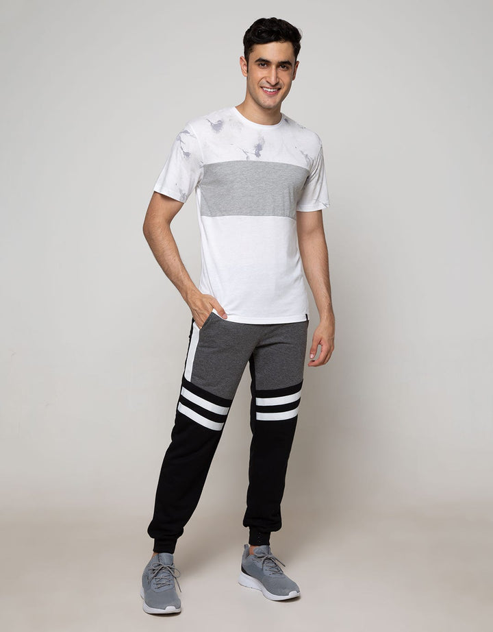 American Jeans Jogger With Knee N Tape Fashion