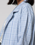 Details of Blazer Outer Terry Semi Blazer With Chech