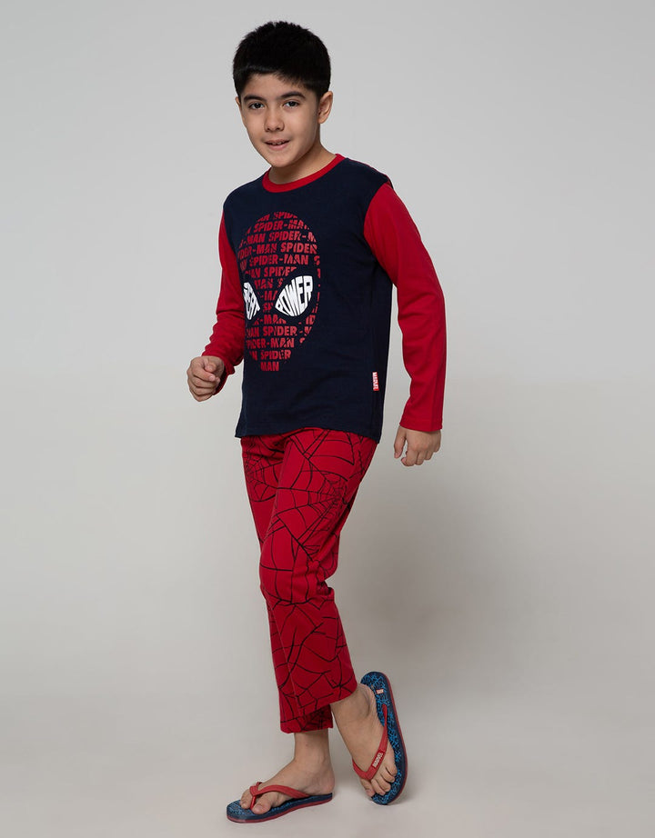 Marvel Spiderman Great Power Top - Bottom Set