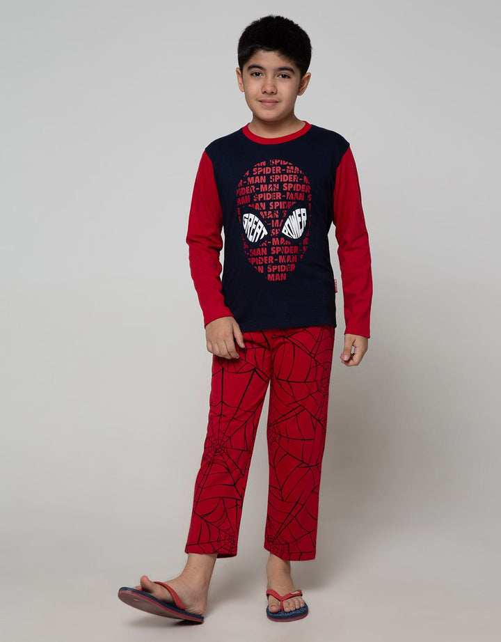 Marvel Spiderman Great Power Top - Bottom Set