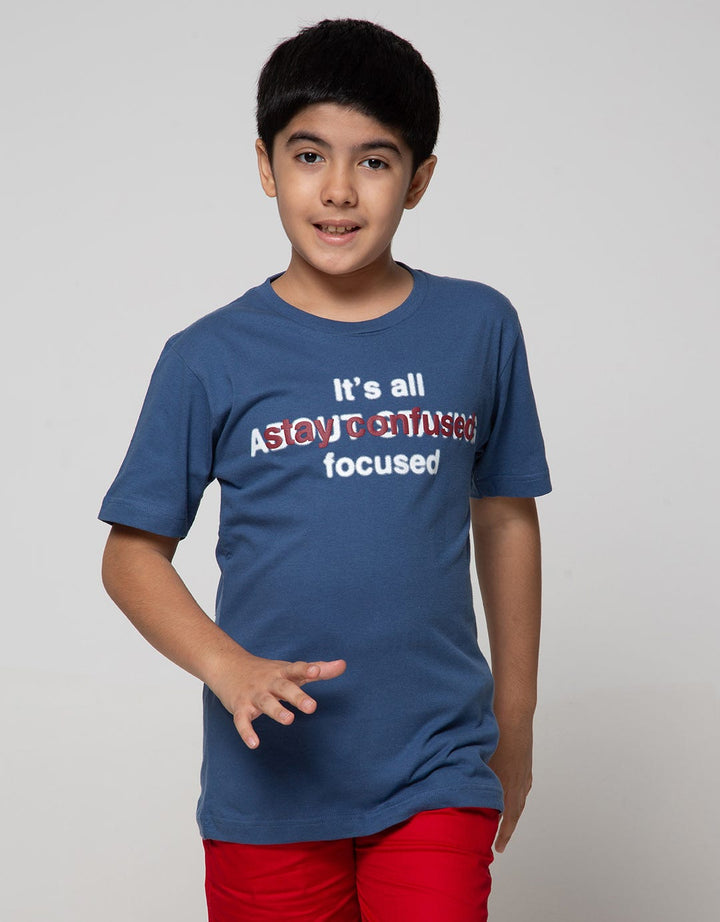 Nevada Short Sleeve T-Shirt Basic Stay Focused