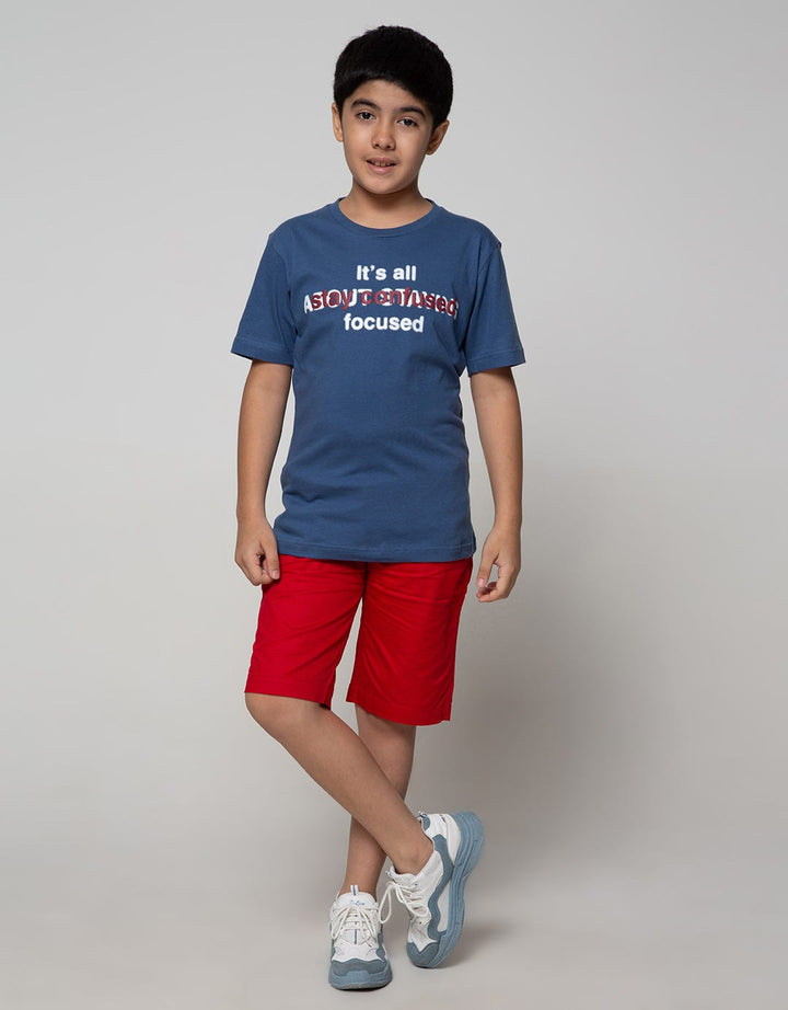 Nevada Short Sleeve T-Shirt Basic Stay Focused