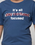 Nevada Short Sleeve T-Shirt Basic Stay Focused