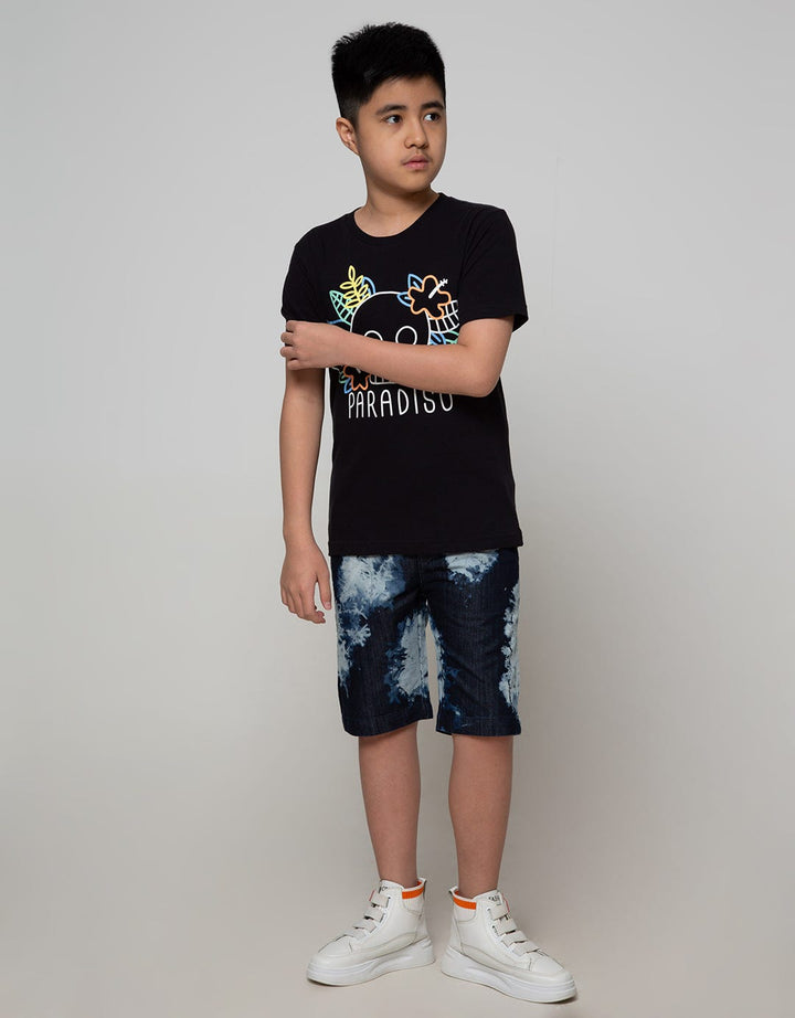 Nevada Short Sleeve T-Shirt Skull Paradiso