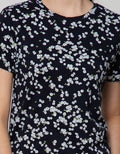 Connexion Short Sleeve T-Shirt Print Bunga