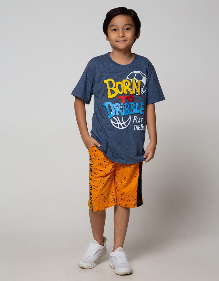 Nevada Short Pants Crop Knit Splash