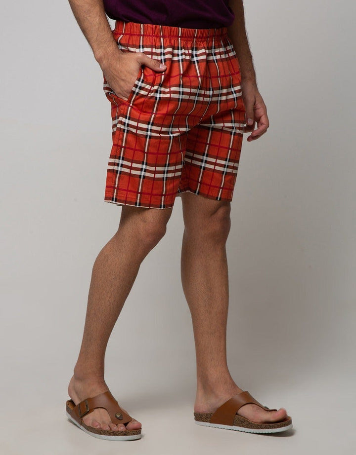 Cole Boxer Woven Urban Check 2 Long Pocket