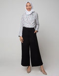 Annisa Long Pants Straight Leg Pants With Hook Opening