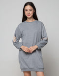 American Jeans Long Sleeve Midi Dress