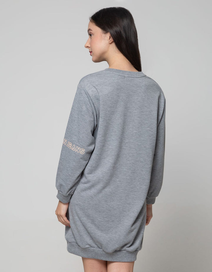 American Jeans Long Sleeve Midi Dress