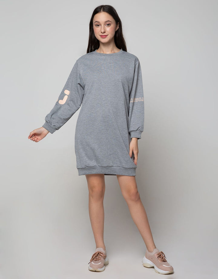 American Jeans Long Sleeve Midi Dress