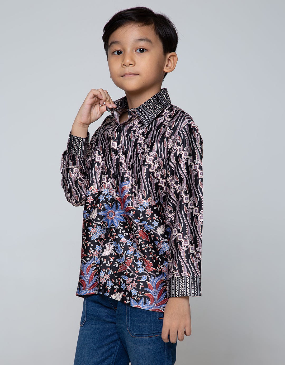 Arjuna Weda Boy Batik Shirt Grows Beautifully