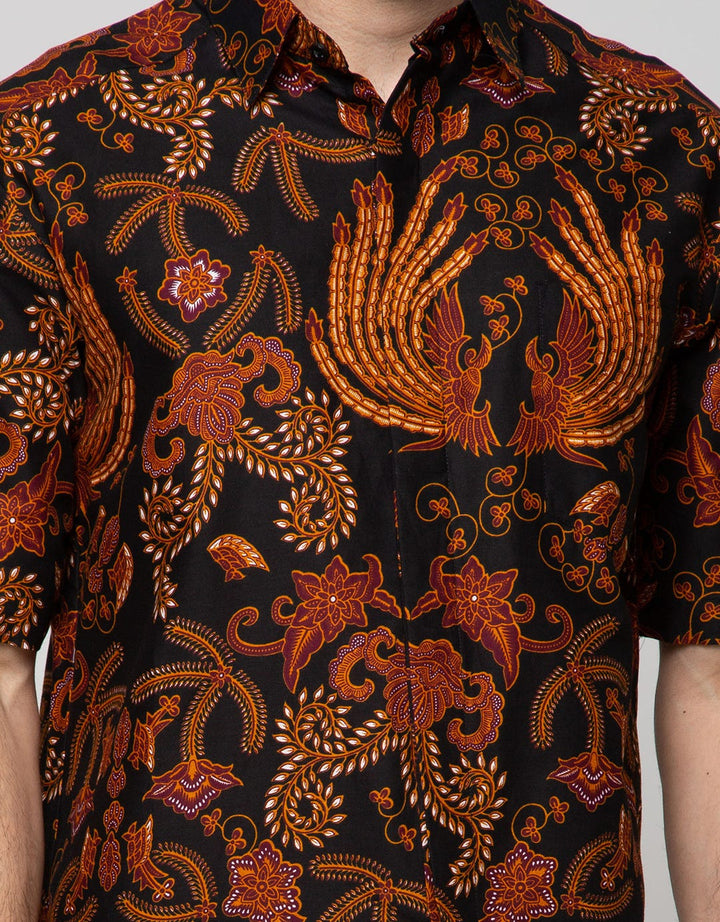Arjuna Weda Modern Batik Shirt 4