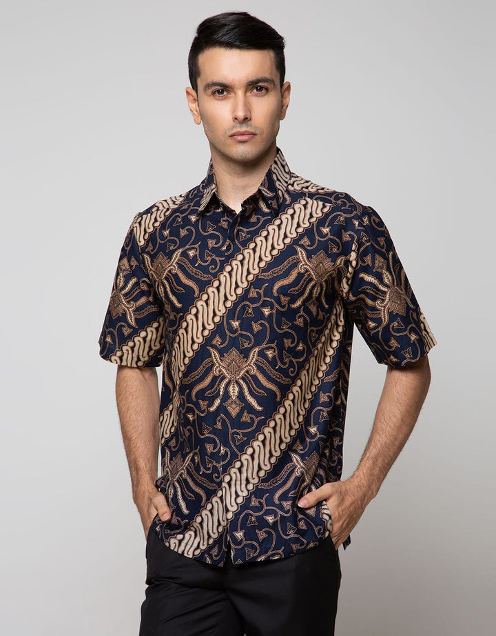 Arjuna Weda Shirt Batik Lereng Pisan Bali