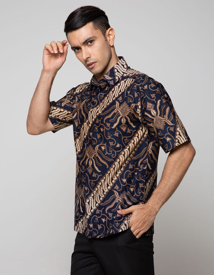 Arjuna Weda Shirt Batik Lereng Pisan Bali