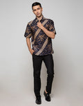 Arjuna Weda Shirt Batik Lereng Pisan Bali