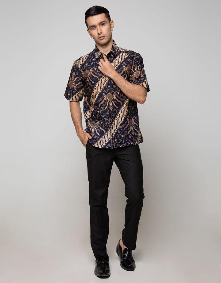 Arjuna Weda Shirt Batik Lereng Pisan Bali