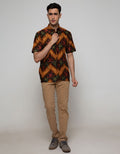 Adikusuma Batik Shirt Parang Seling Cumik