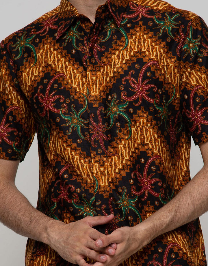Adikusuma Batik Shirt Parang Seling Cumik