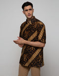 Arjuna Weda Shirt Batik Lereng Pisan Bali