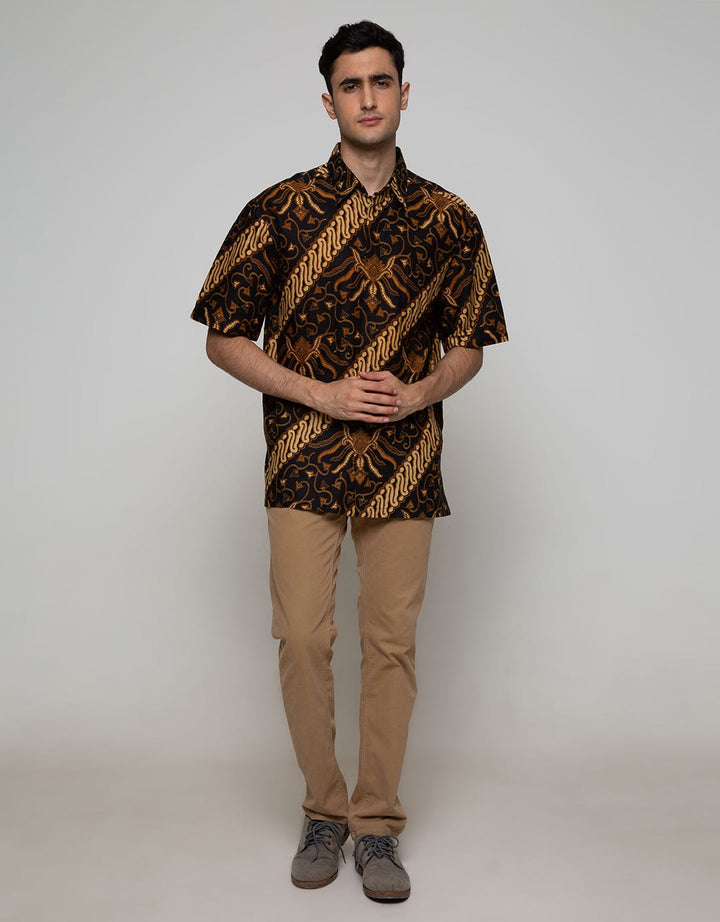Arjuna Weda Shirt Batik Lereng Pisan Bali