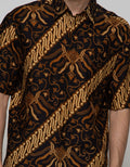 Arjuna Weda Shirt Batik Lereng Pisan Bali