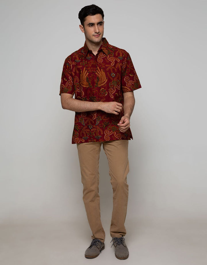 Arjuna Weda Modern Batik Shirt 4